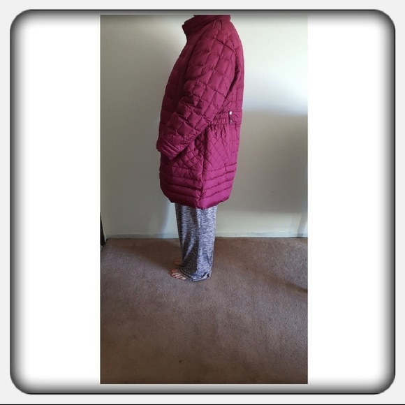 Woman's Mauve Colored Coat Size 2X - Picture 5 of 6